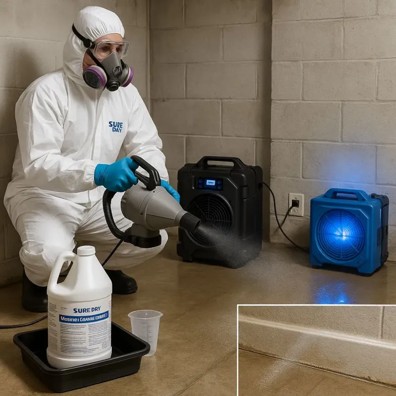 Sanitization and Odor Removal process in Wading River, NY