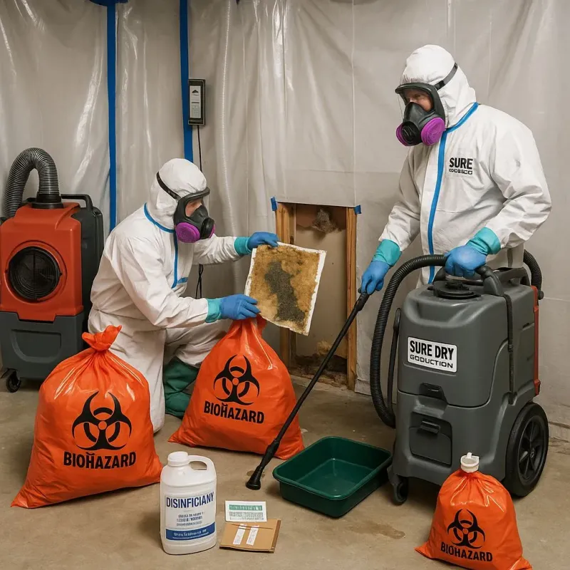 Contaminated Water Handling Protocols process in Wading River, NY