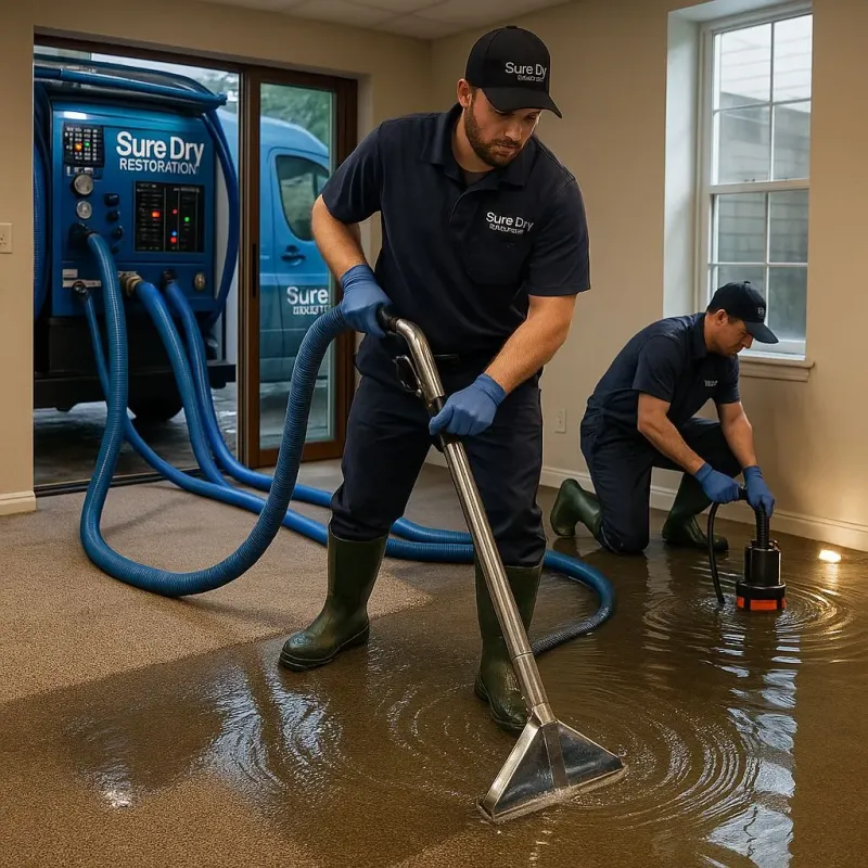 Water Extraction and Removal process in Wading River, NY